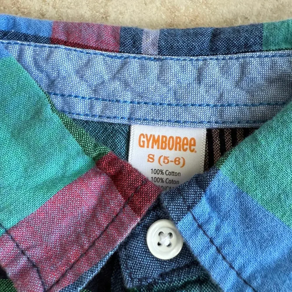 Gymboree boys button